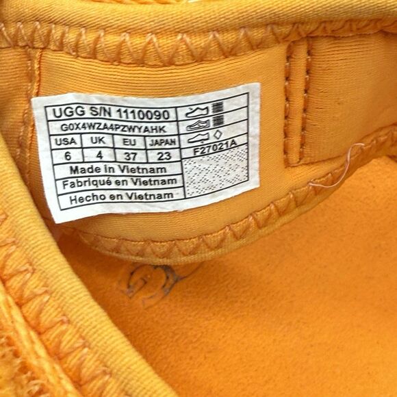 UGG Women's LA Cloud Sandal Orange Womens Size 6 1110090 Platform - Picture 5 of 6